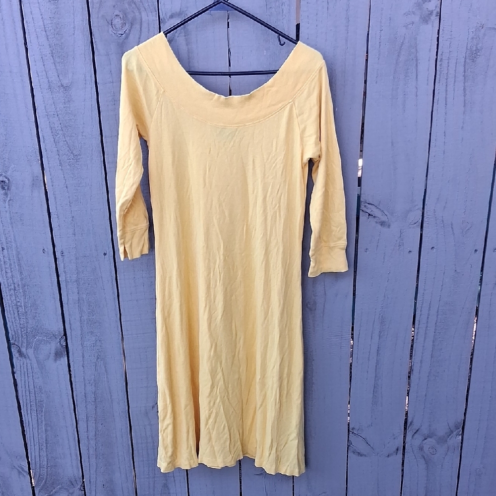 Ralph Lauren Long Sleeve Yellow Dress